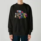 イラスト MONYAAT のCT155　ちびた色鉛筆*B Heavyweight Crew Neck Sweatshirt