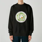 cotton-berry-pancakeのシーザーサラダちゃん Heavyweight Crew Neck Sweatshirt