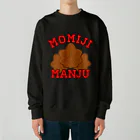 ヘンテコデザイン専門店　SYUNLABOのMOMIJI MANJU Heavyweight Crew Neck Sweatshirt