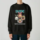 Siderunの館 B2のロック風だよ！さげみちゃん Heavyweight Crew Neck Sweatshirt