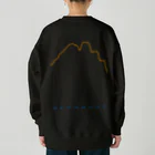 cuuyabowのモルゲンロート・ジャンダルム / Back Heavyweight Crew Neck Sweatshirt