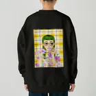 オーカワ真依の乙女心と秋の花 Heavyweight Crew Neck Sweatshirt