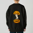 超獣★GIGAの今日もいい天気〜!【背中】 Heavyweight Crew Neck Sweatshirt