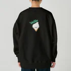 chiiis-chiiisのビションフリーゼ　フワモコちゃん Heavyweight Crew Neck Sweatshirt