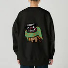 いもねこ　にゃーん！の🇯🇵＼てんてこ😺まいまい／🎍 Heavyweight Crew Neck Sweatshirt