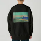 Titi (ティティ)の理由もなくただ海を目指したんだ。 Heavyweight Crew Neck Sweatshirt