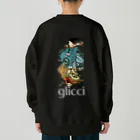 glicciの00132_b Heavyweight Crew Neck Sweatshirt