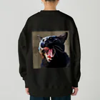 cotton_catのcotton cat 白綿棒 Heavyweight Crew Neck Sweatshirt