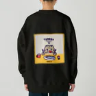 NECO CAT  -ねこキャット-のぜんぶ食べるよ、コトラくん Heavyweight Crew Neck Sweatshirt