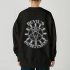 SATAN'S  KITTENSのDEVILS DIMENSION No.1 Heavy Sweat Shirt ヘビーウェイトスウェット