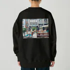 たびのきろくの世界の土地と風景・ベルリン Heavyweight Crew Neck Sweatshirt