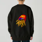 あやしいおばさん くろまめさんのランチ（ポテトのセット） Heavyweight Crew Neck Sweatshirt