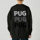 furebuhi　clubのグラフィックPUG！ ヘビーウェイトスウェット