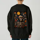 Skull sectionの満月とドクロ Heavyweight Crew Neck Sweatshirt