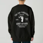 kg_shopの[★バック] GOUT ATTACK (文字ホワイト) Heavyweight Crew Neck Sweatshirt