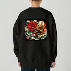 M's Craftの辰年アート Heavyweight Crew Neck Sweatshirt