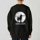 Samurai HeartsのBlack Pochi Heavyweight Crew Neck Sweatshirt