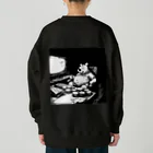 Paradoxの2024 Black edition Poor the pooh Heavyweight Crew Neck Sweatshirt