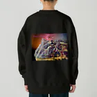 るなるなのきらきらベルツノガエル Heavyweight Crew Neck Sweatshirt