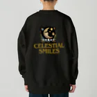 Mellow-Skyの「Celestial Smiles（天空の微笑み）」 Heavyweight Crew Neck Sweatshirt