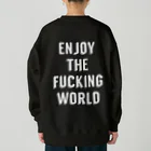 縁屋(EN)のＥＮ定番　白文字 Heavyweight Crew Neck Sweatshirt