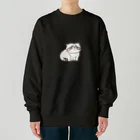 こいおか雑貨店のワンポイントまぬるねこ Heavyweight Crew Neck Sweatshirt