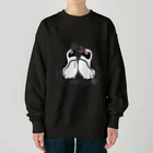 penguininkoの仲良く鳴き交わす🐧🐧 Heavyweight Crew Neck Sweatshirt