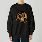 05 -ゼロファイブ-のCOYOTEロゴ Heavyweight Crew Neck Sweatshirt