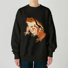 LalaHangeulのヒキガエルさん　文字無し Heavyweight Crew Neck Sweatshirt