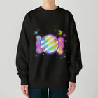 前田悠花｜イラストレーターの★虹色キャンディ★ Heavyweight Crew Neck Sweatshirt