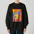 Siderunの館 B2のバンドブームロンT風だよ！さげみちゃん Heavyweight Crew Neck Sweatshirt