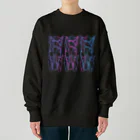 おはる屋さんのカラフルな馬さん Heavyweight Crew Neck Sweatshirt