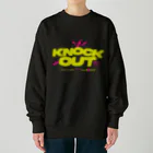 KNOCKOUTJROCKのKNOCK OUT NEW LOGO ヘビーウェイトスウェット