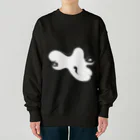 P≠Mの【曲線シリーズ_04】OCTOPUS_黒 Heavyweight Crew Neck Sweatshirt