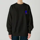 Lily bird（リリーバード）の可愛い青鬼ちゃん② Heavyweight Crew Neck Sweatshirt