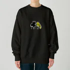 1234artistの黒猫と猫（ヘビーウェイトスウェット） Heavyweight Crew Neck Sweatshirt