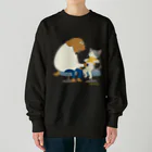 Quatre Illustrationの犬のお医者さん Heavyweight Crew Neck Sweatshirt