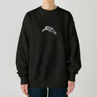 sengokuartの織田信長 花押（白） Heavyweight Crew Neck Sweatshirt