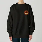 ハナドリカ SUZURI店の花の形の板チョコ Heavyweight Crew Neck Sweatshirt