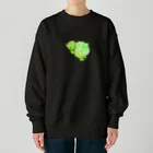 satoayaのアニマルカフェのシ―フードアニマル　カプケカメ Heavyweight Crew Neck Sweatshirt