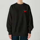 もやたんしょっぷのたしかにかーに君 Heavyweight Crew Neck Sweatshirt