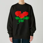 Lily bird（リリーバード）の深紅の薔薇① Heavyweight Crew Neck Sweatshirt