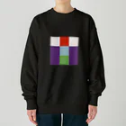 3×3 のドット絵のヒースレジャー - 3×3 のドット絵 Heavyweight Crew Neck Sweatshirt