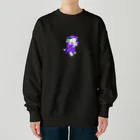 satoayaのアニマルカフェのフルーツアニマル　ブドウヒツジ Heavyweight Crew Neck Sweatshirt