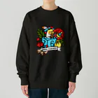 Cody the LovebirdのChubby Bird オカメインコとマンドリン　Birdic Inspiration 2 Heavyweight Crew Neck Sweatshirt