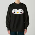 mayumi　yagiのふくろうのあかちゃん（真顔） Heavyweight Crew Neck Sweatshirt