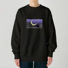 sandy-mのロッキー山脈の静かな夜 Heavyweight Crew Neck Sweatshirt