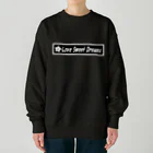 NOIR（ノアール）のLSD　ロゴ　白 Heavyweight Crew Neck Sweatshirt