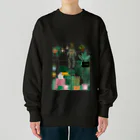 ちゃんごんのおうちの南国の観葉植物店 Heavyweight Crew Neck Sweatshirt