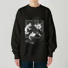 狐火箱のNADU×KURO(濃色地向け) Heavyweight Crew Neck Sweatshirt